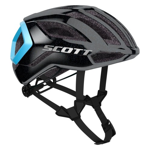 Casco Scott Centric Plus Black/Light Blue | Tienda oficial Scott