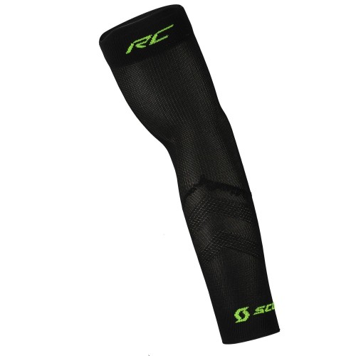 Manguitos Scott RC Compression Black/Safety Yellow – Soporte y Comodidad