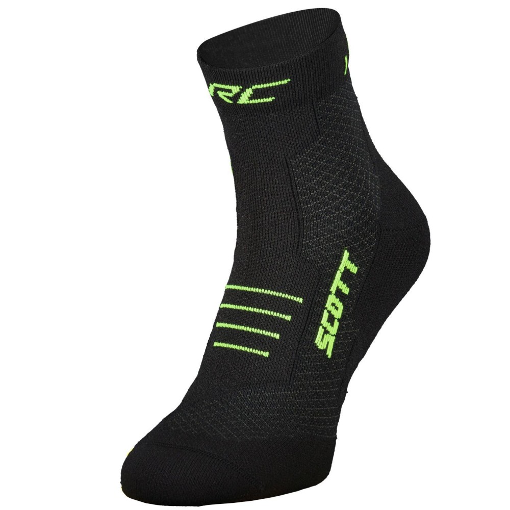 Calcetín RC Running Quarter Black/Safety Yellow Scott | Tienda oficial Scott