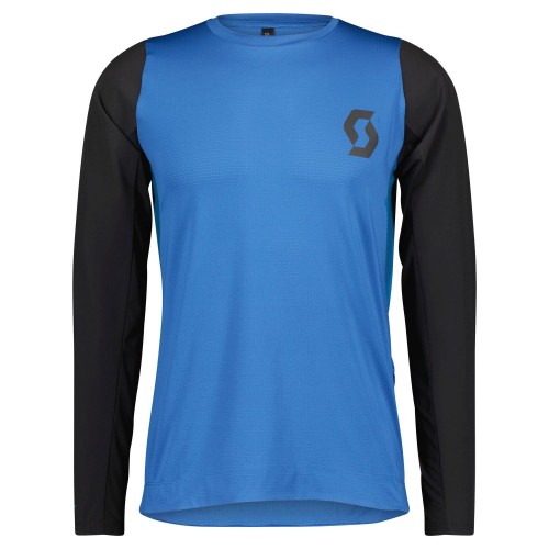Maillot Ms Trail Progressive L/SL Storm Blue/Black