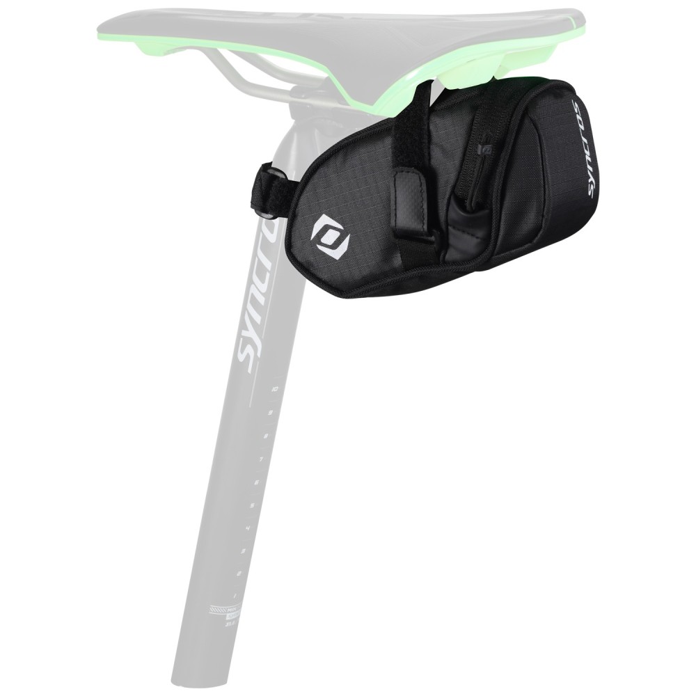 Kit Accesorios Básicos SYNCROS MTB – Bolsa, Palancas, Minibomba y Portabidón 2
