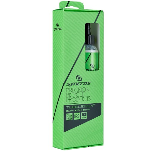 Kit Tubeless Syncros 33mm – Fondo de Llanta, Válvulas y Sellante