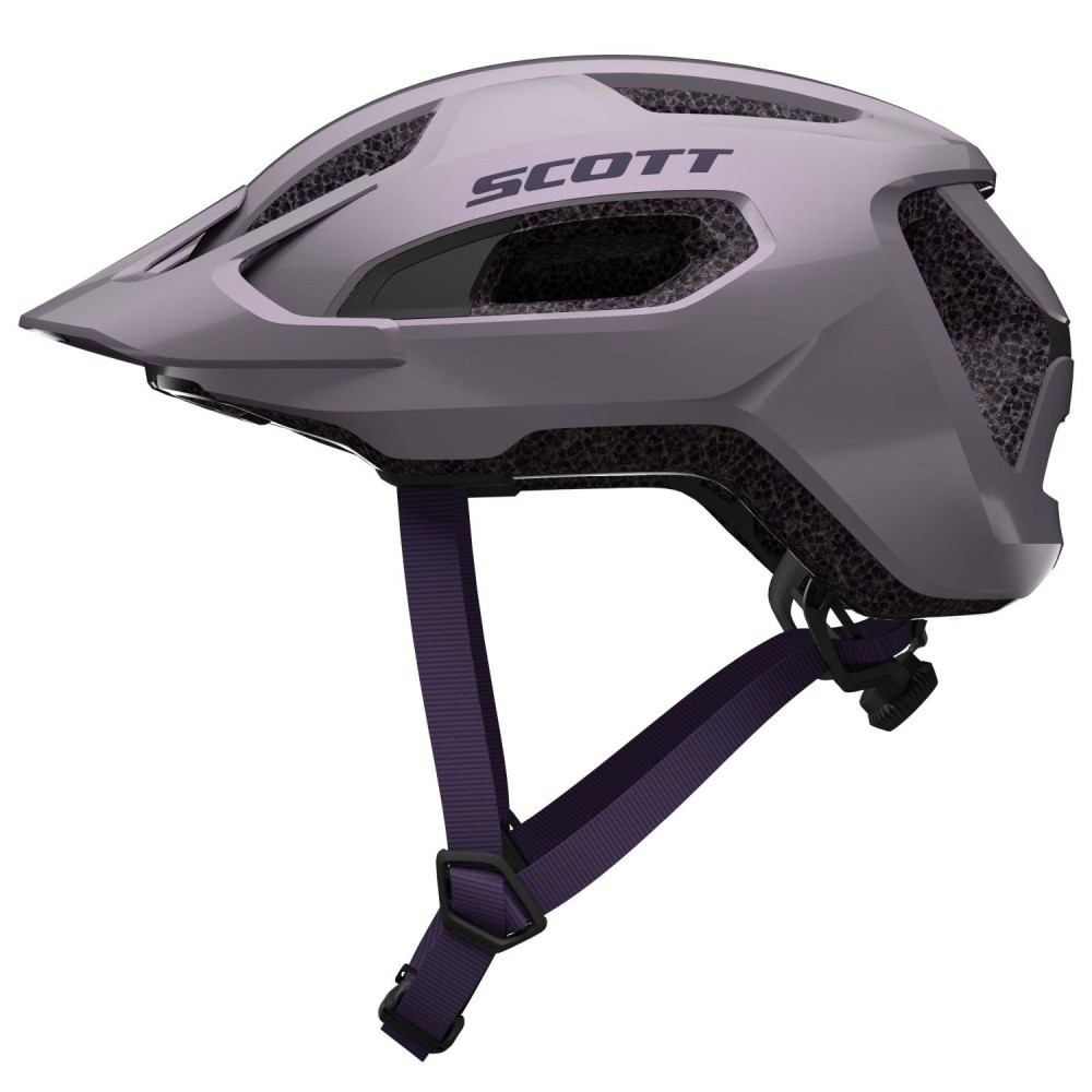 Casco SCOTT Supra Silver Purple 2