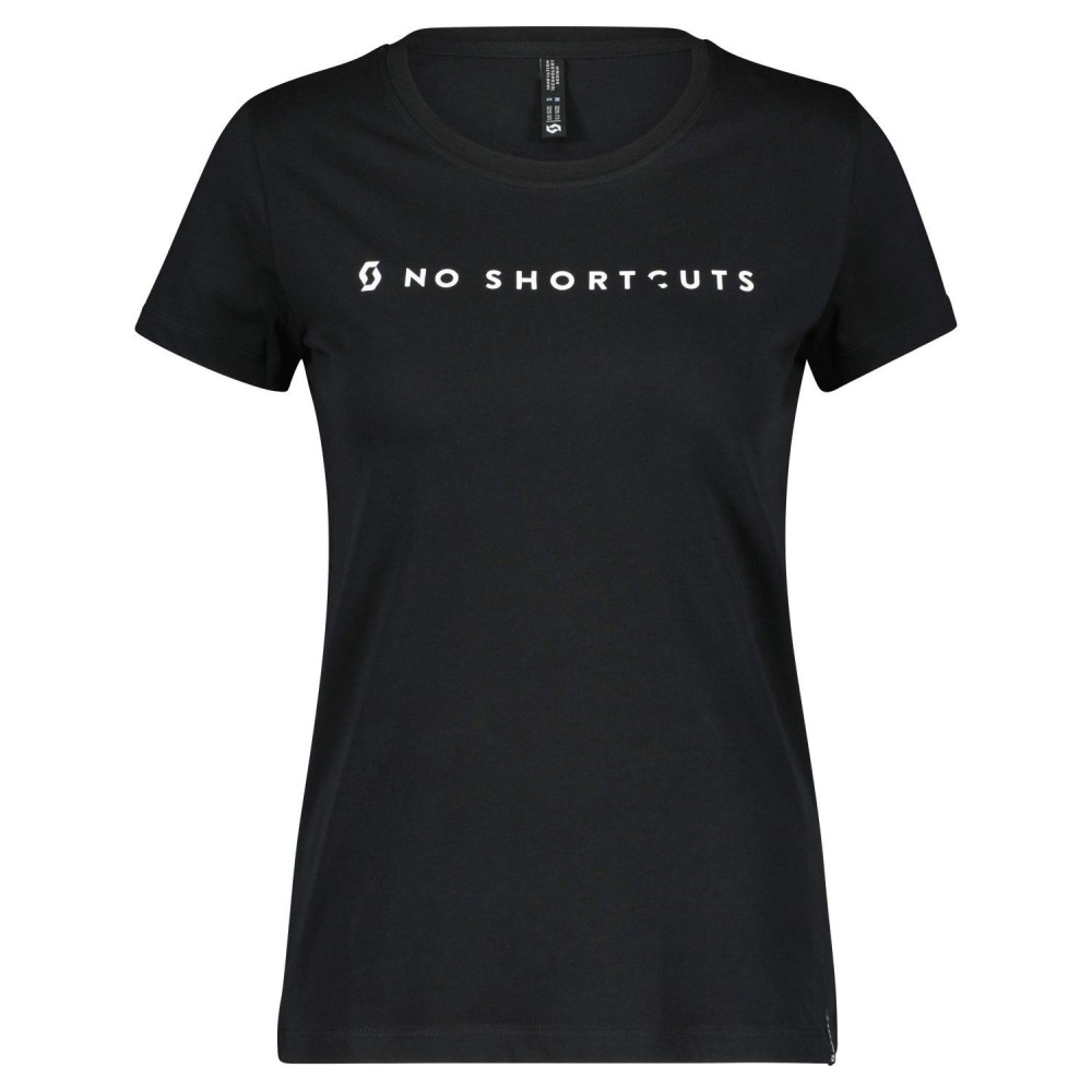 Camiseta SCOTT Ws No Shortcuts Ss Black