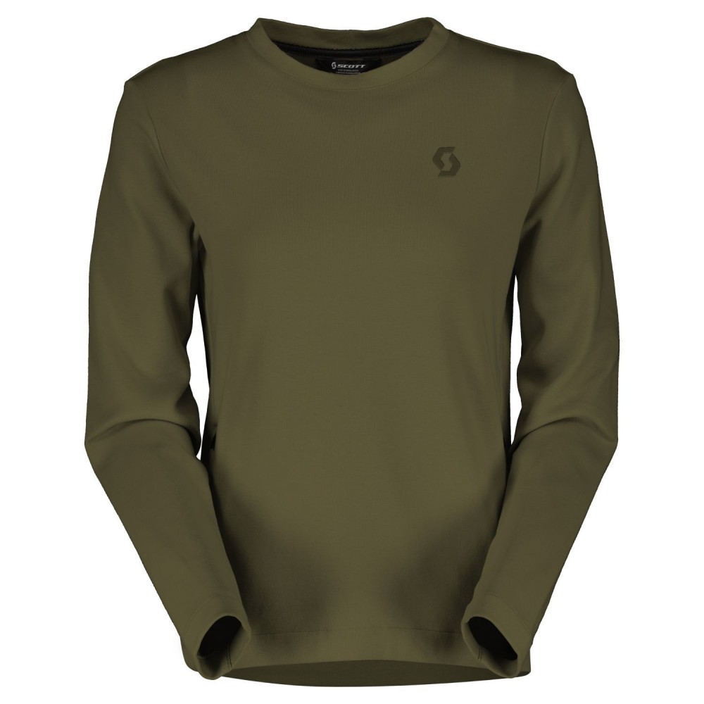 Sudadera Crewneck WS Tech Fir Green | Tienda oficial Scott