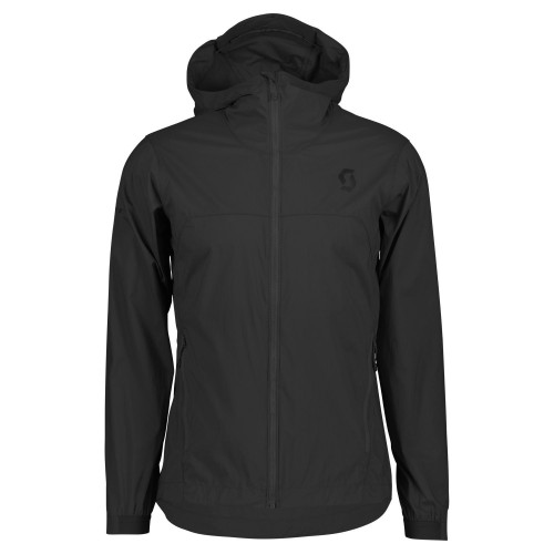 Chaqueta SCOTT Ms Explorair Light Wb Black| Chaqueta cortavientos montaña