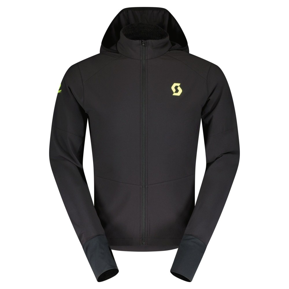 Chaqueta MS RC Run Warm Black/Yellow | Tienda oficial Scott