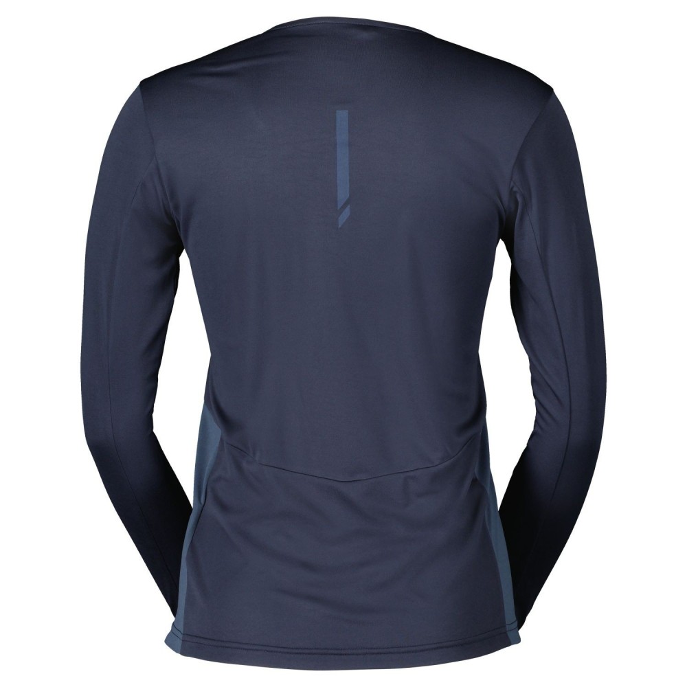 Camiseta WS Endurance Tech LS Dark Blue/Metal Blue | Tienda oficial Scott 2