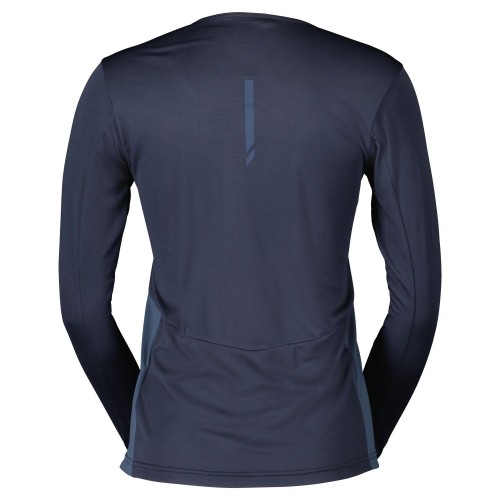 Camiseta WS Endurance Tech LS Dark Blue/Metal Blue | Tienda oficial Scott