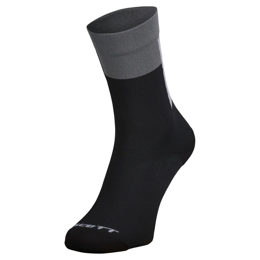 Calcetín Block Stripe Crew Black/Dark Grey | Tienda oficial Scott