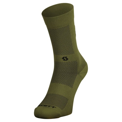 Calcetín Full Send Crew FIR Green/Black | Tienda oficial Scott