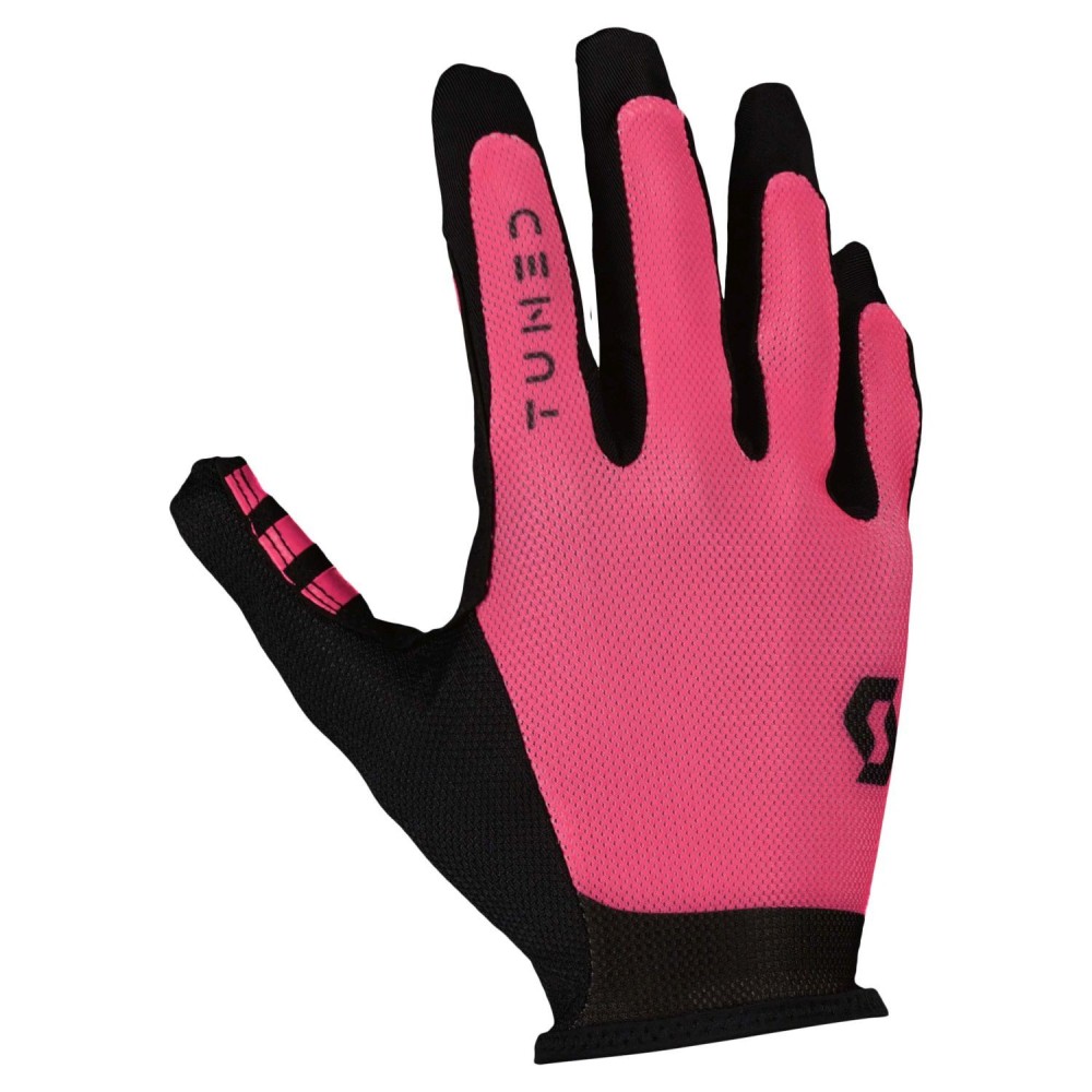 Guantes Traction Tuned LF Radiant Pink/Black | Tienda oficial Scott