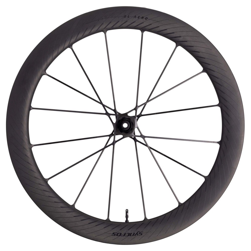 Rueda delantera Capital SL Aero, 60mm Black Matt