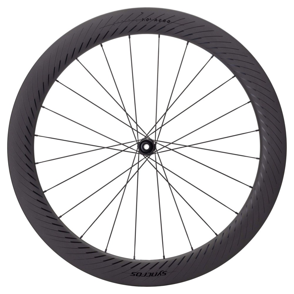 Rueda delantera Capital 1.0 Aero, 60mm Black Matt
