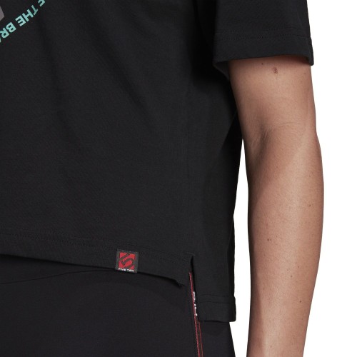 Camiseta W 5.10 Crop Negro Five Ten | Tienda oficial Scott