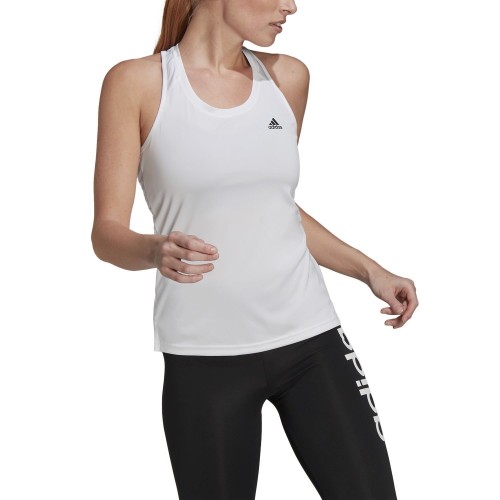 Camiseta De Tirantes W 3S Blanco/Negro Adidas | Tienda oficial Scott
