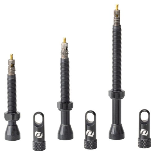 Válvula Tubeless Syncros Black | 50, 60 y 80 mm | Alta Compatibilidad