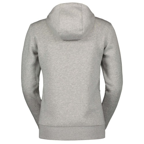 Chaqueta Con Capucha Ws Tech Warm Zip Grey Melange Scott