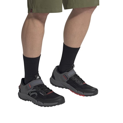 Zapatillas 5.10 Trailcross Clip-in core Black/Grey Three/Red Five Ten | Tienda oficial Scott