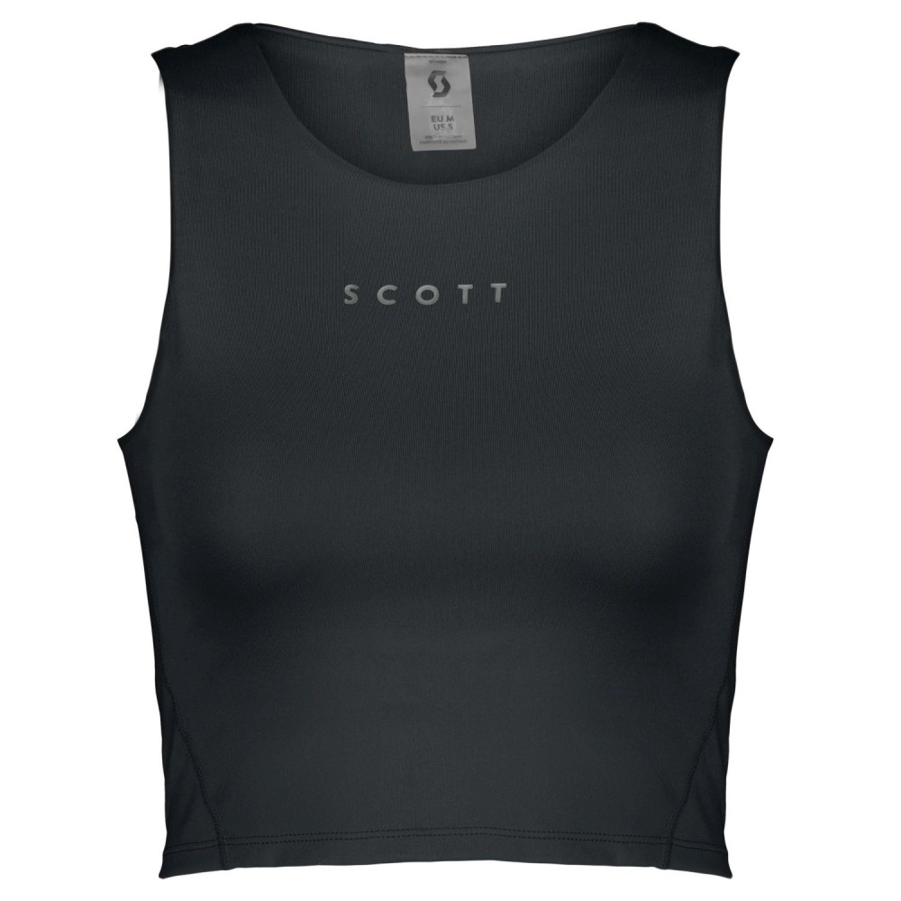Camiseta Crop Top Ws Endurance Black Scott Running