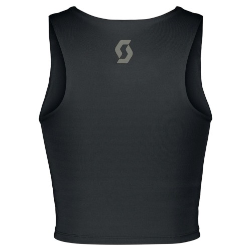 Camiseta Crop Top Ws Endurance Black Scott Running