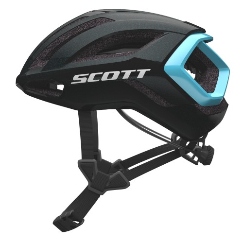 Casco Scott Centric Plus Black/Light Blue | Tienda oficial Scott