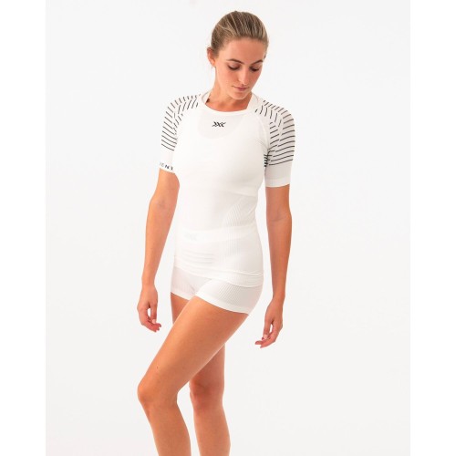 Boxer X-BIONIC Invent 4.0 Mujer Arctic White/Dolomite Grey – Confort y Tecnología