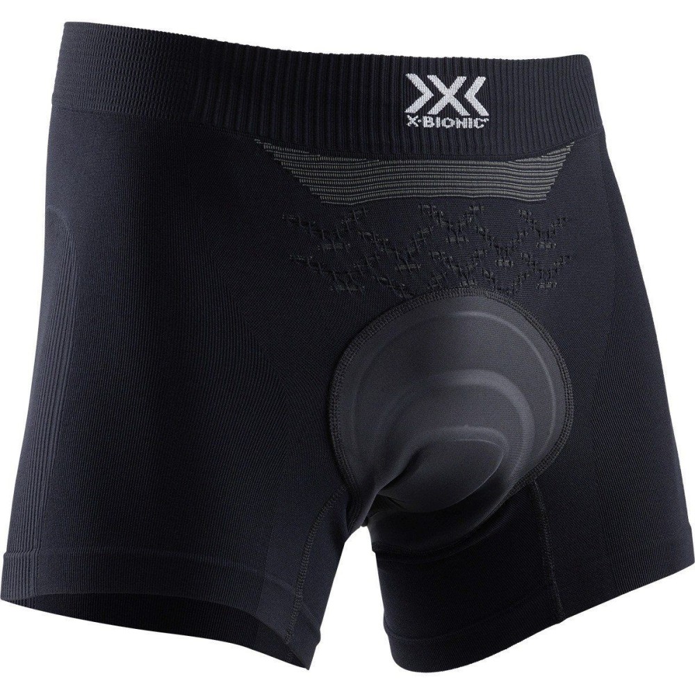 Boxer Hombre Energizer Mk3 Padded Black Melange | Culotte interior X-Bionic