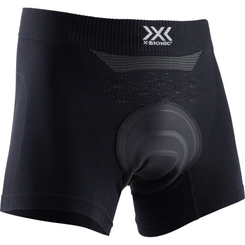 Boxer Hombre Energizer Mk3 Padded Black Melange | Culotte interior X-Bionic
