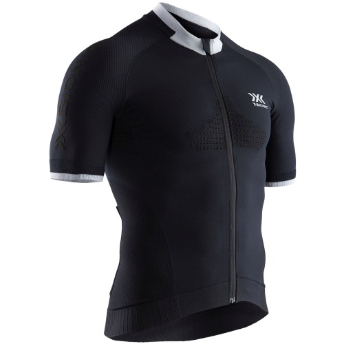 Maillot M/C Invent Bike Race Zip Hombre Black Melange