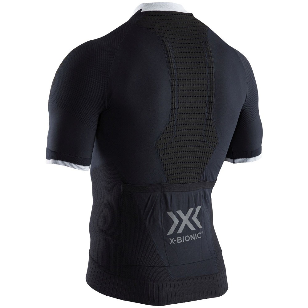 Maillot M/C Invent Bike Race Zip Hombre Black Melange 2