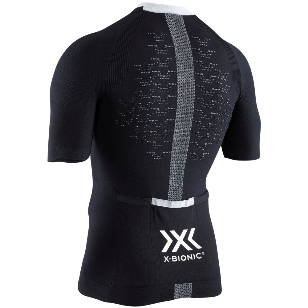 Maillot M/C The Trick 4.0 Bike Zip Hombre Black Melange 2