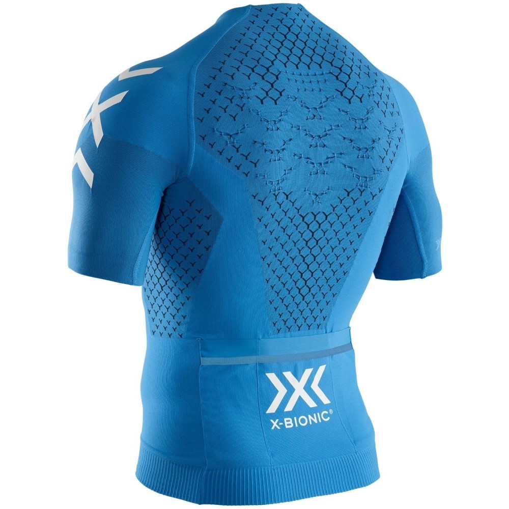Maillot M/C Twyce 4.0 Bike Zip Hombre Twyce Blue/Opal Black | Maillot X-Bionic 2