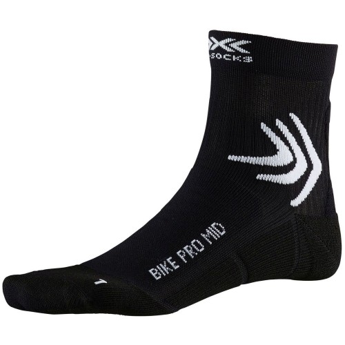 Calcetín Bike Pro Mid Opal Black X-Bionic | Rendimiento y Protección