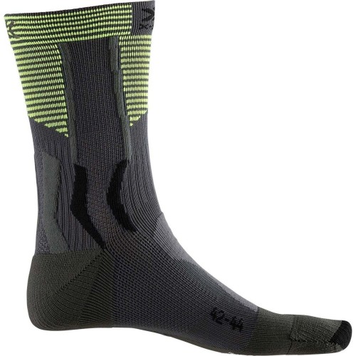 Calcetín Bike Race Charcoal/Phyton Yellow