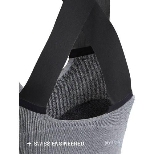 Sujetador Sport Energizer 4.0 Victoria Pearl Grey Melange | Sujetador deportivo X-Bionic