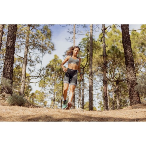 Sujetador Sport Energizer 4.0 Victoria Pearl Grey Melange | Sujetador deportivo X-Bionic