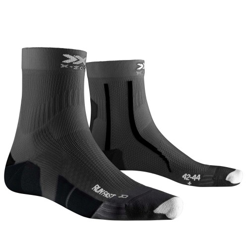 Calcetín X-Bionic Run Fast 4.0 Opal Black | Running Técnico