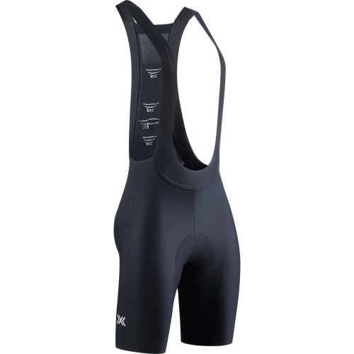 Culotte con tirantes X-BIONIC Corefusion Mujer Opal Black | Culotte para ciclismo de alto rendimiento