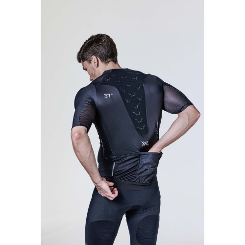Maillot Corefusion Aero Ss Hombre Opal Black | Maillot premium X-Bionic