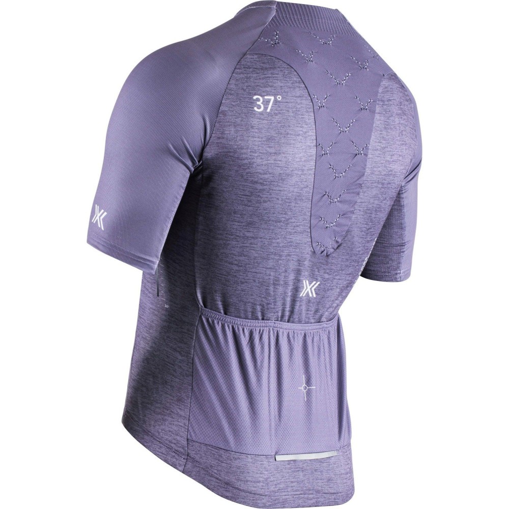 Maillot Corefusion Endurance Merino Ss Hombre Muted Lavender Melange 2