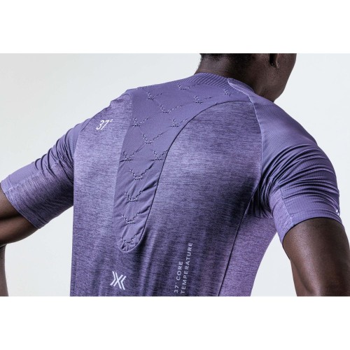 Maillot Corefusion Endurance Merino Ss Hombre Muted Lavender Melange