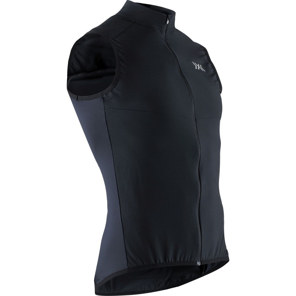 Chaleco Twyce Hombre Opal Black/Arctic White | Chaleco cortavientos running