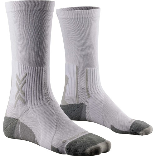 Calcetín X-SOCKS Run Perform Crew Arctic White/Pearl Grey | Comprar