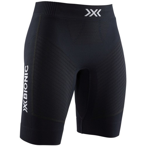 Malla Corta X-BIONIC Invent Run Speed Mujer Black Melange – Máximo Confort y Tecnología