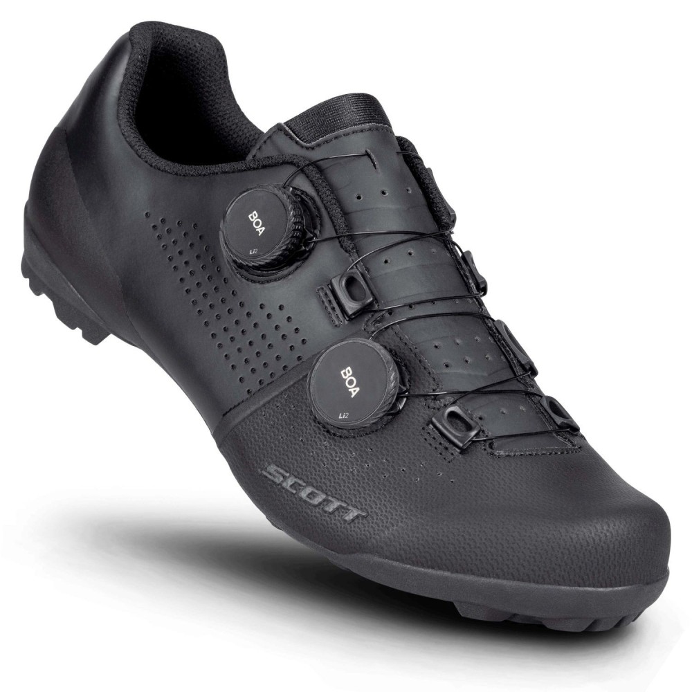 Zapatillas de ciclismo SCOTT Gravel RC Carbon Black 2025 | Tienda oficial SCOTT Concept Store