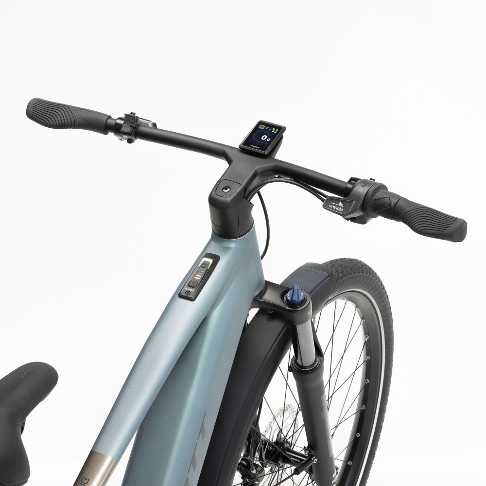 Bicicleta eléctrica SCOTT Sub 10 Belt Hematite Blue 2025 | Tienda oficial SCOTT Concept Store 2