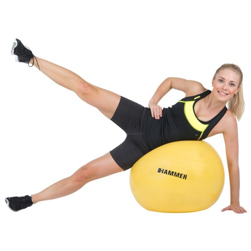Pelota GYM BALL 55 cm Hammer | Ejercicio, Estiramientos y Core