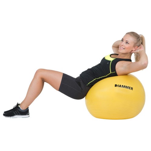 Pelota GYM BALL 55 cm Hammer | Ejercicio, Estiramientos y Core