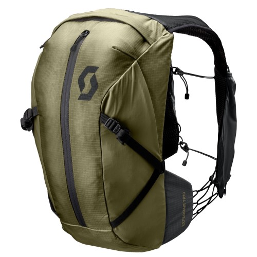 Mochila Explorair 10 Black/Fir Green | Mochila running Scott